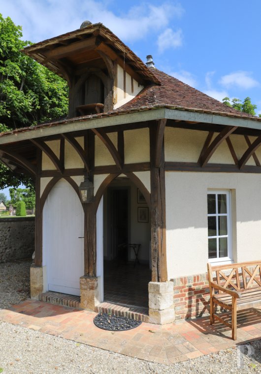 Dans l’Eure, au nord d’Évreux, un château de plaisance du 18e siècle avec parc et jardin à la française - photo  n°43